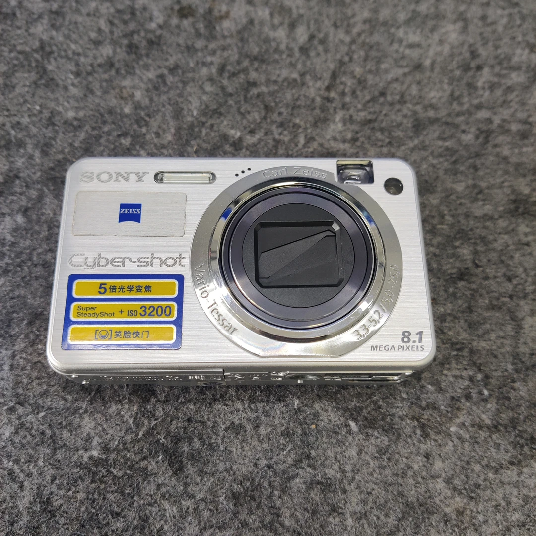 9新 Sony/索尼 【DSC-W150】相机 复古风 810w像素 蔡司镜头