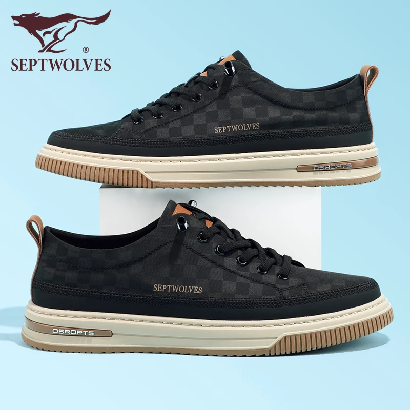 七匹狼男鞋夏季新款男士帆布鞋时尚潮流透气男士鞋子软底鞋子男款