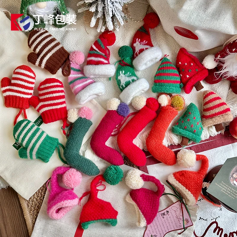 丁峰包装·圣诞节装饰摆件【10份起包邮】圣诞树小挂件礼物配饰