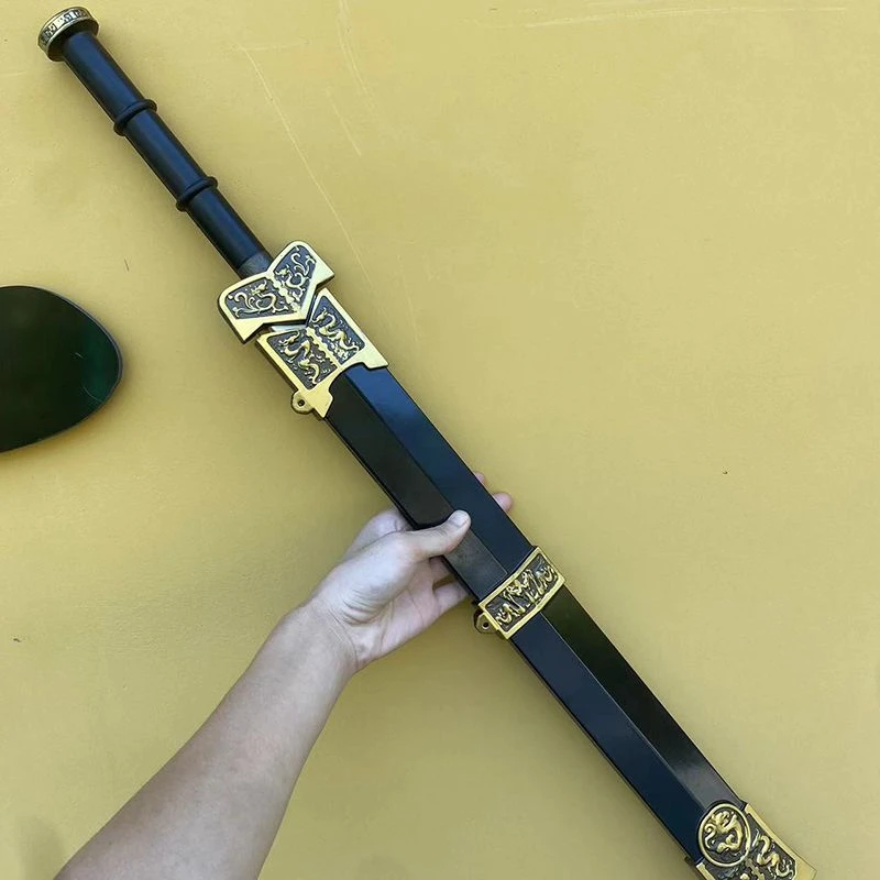 汉剑儿童玩具塑料刀剑模型三国武器软胶古代兵器宝剑pu软胶宝剑