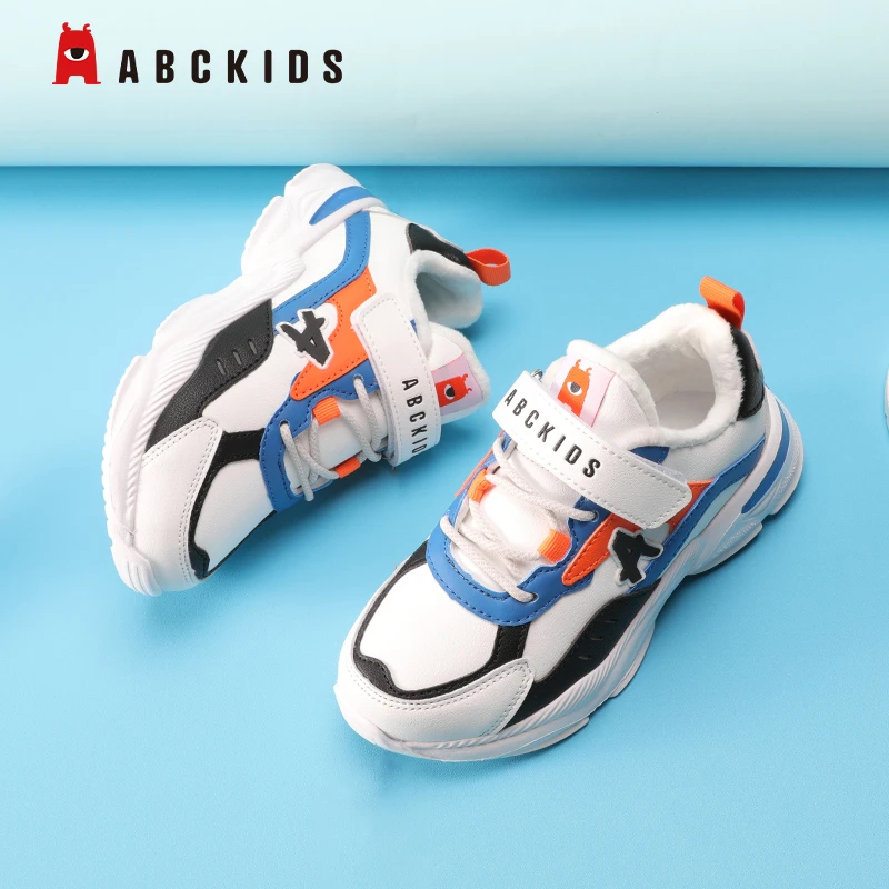 Abckids男童鞋子2022秋季新款鞋秋冬款中大童鞋运动鞋