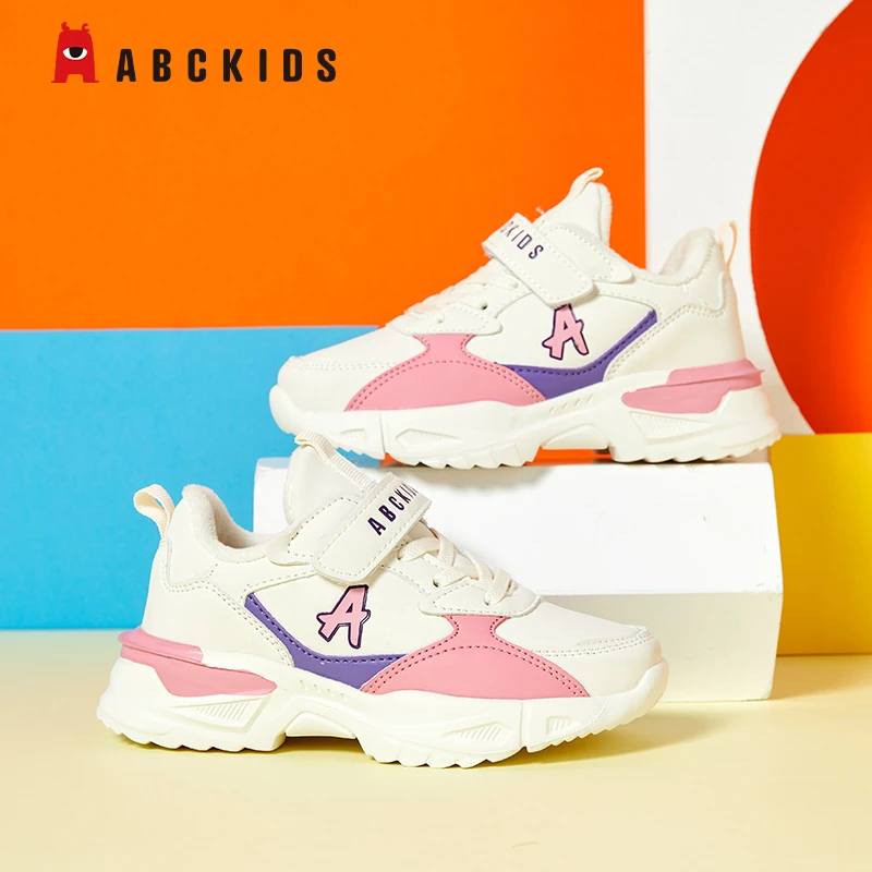 Abckids儿童棉鞋运动鞋2023新款冬鞋男孩加绒二棉鞋中小童儿童鞋