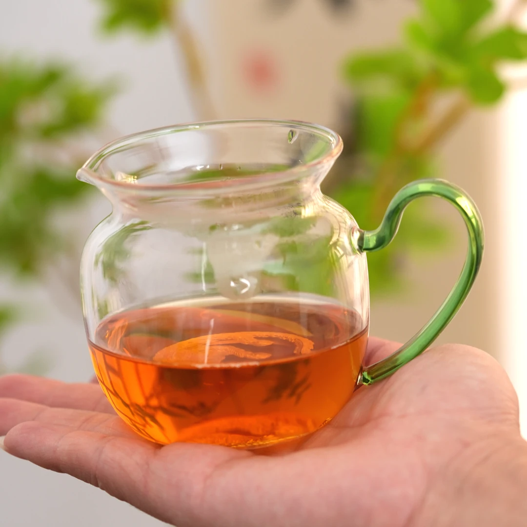 【爆款福利】小圆满玻璃公道杯高鹏硅耐高温明火电陶炉可用