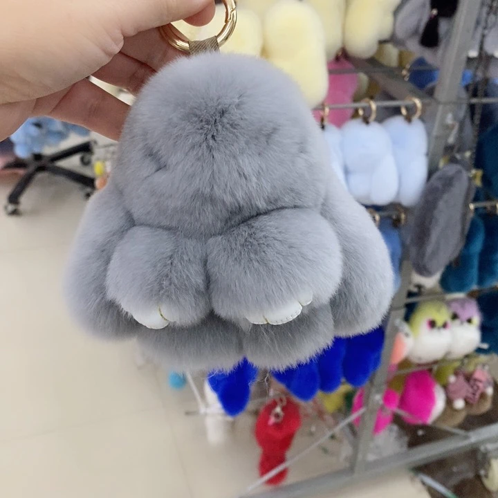 獭兔毛小兔子装死兔萌萌兔