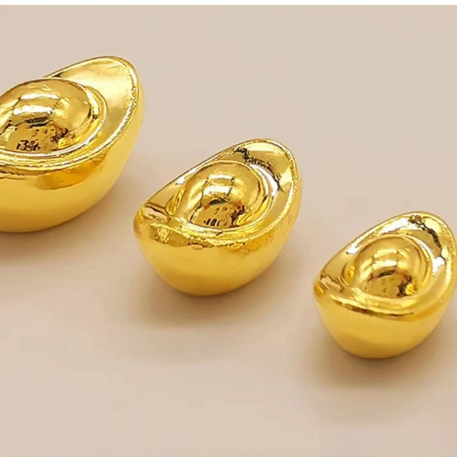 【新美源】足金999 拍下多样性发货一件 送礼收藏储蓄金元宝 真金