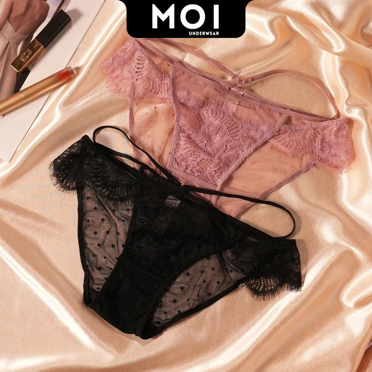 【遐想系列】天使之翼蕾丝性感女士三角内裤夏季薄款透气轻奢时尚