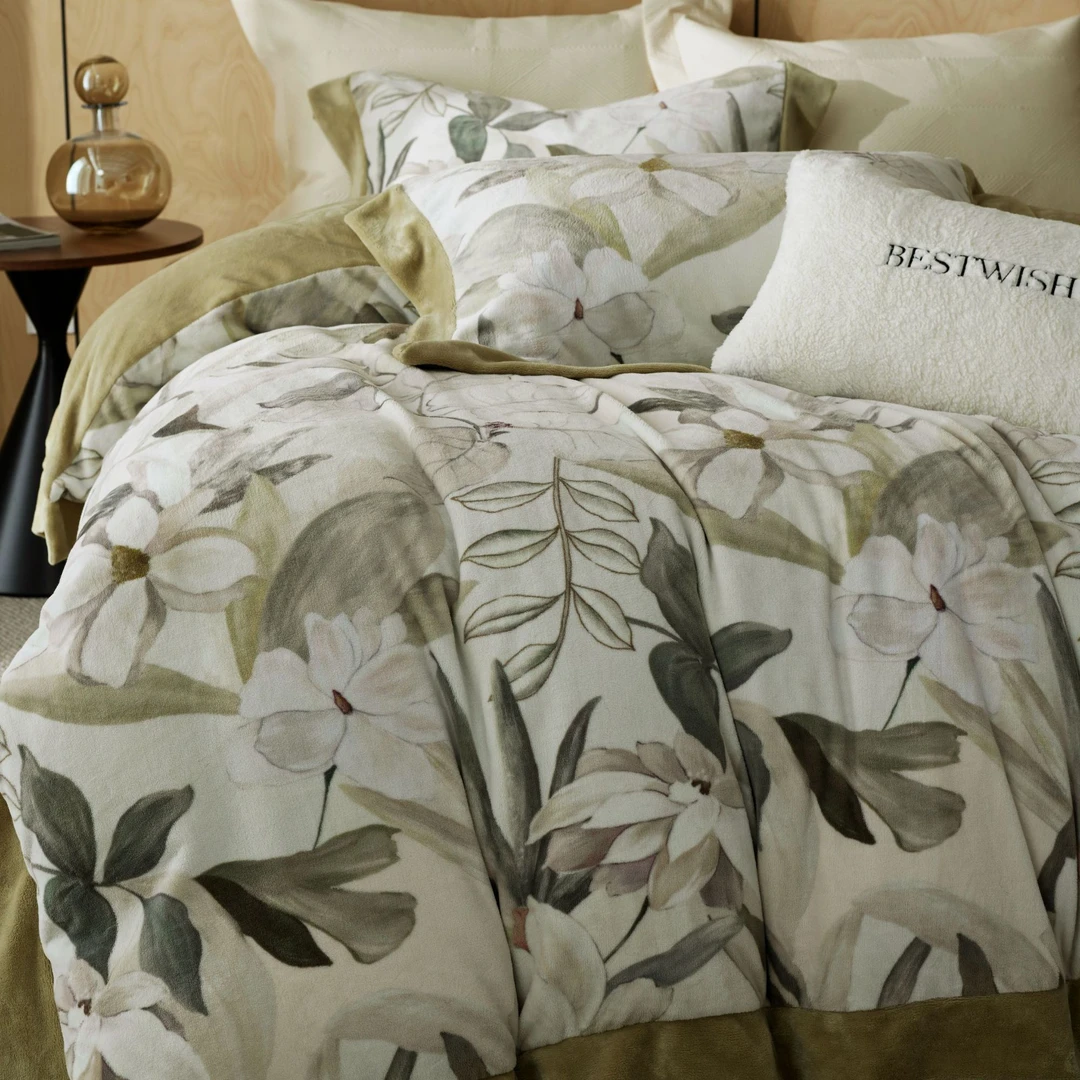 高奢款高克重雪芙绒加厚保暖牛奶绒四件套