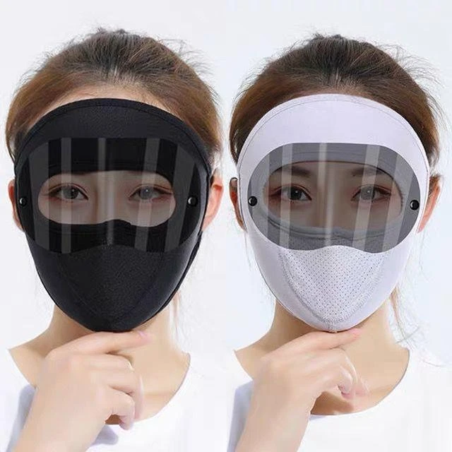 【网红爆款】PS/夏季护目款全脸防晒骑行透气薄款面罩lq-BH1756商品图
