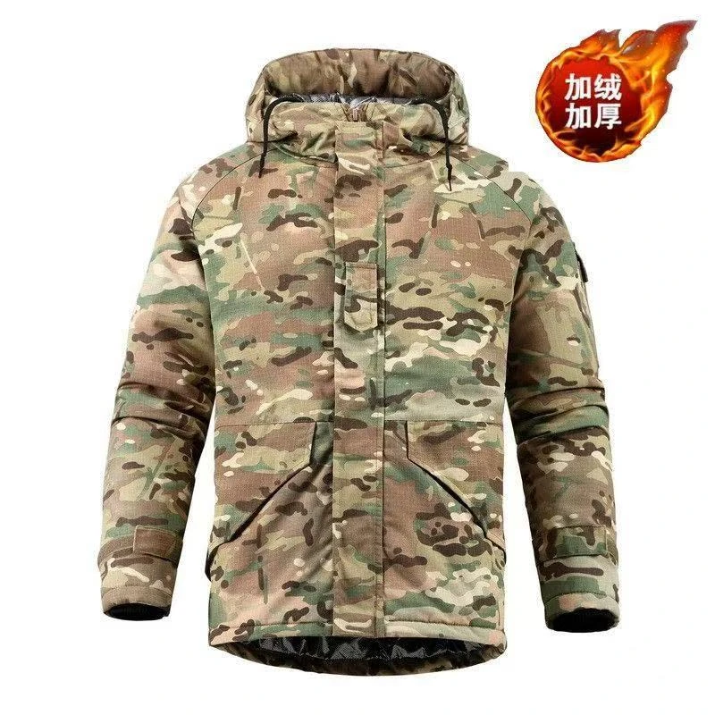 CP石墨烯热反射棉服加厚棉大衣棉袄冬季防寒服男女同款东北棉服