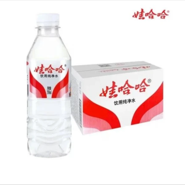 娃哈哈纯净水350ml*24瓶/箱夏日必备饮品饮料