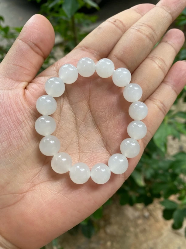 10m羊脂白玉新疆和田玉油润细糯温润