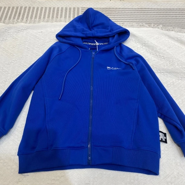 04057高端时尚休闲百搭连帽卫衣外套C19-4边深灰C18-3