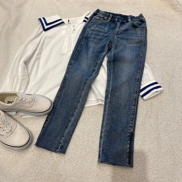 32704高端儿童新款牛仔裤B6-3-2-1