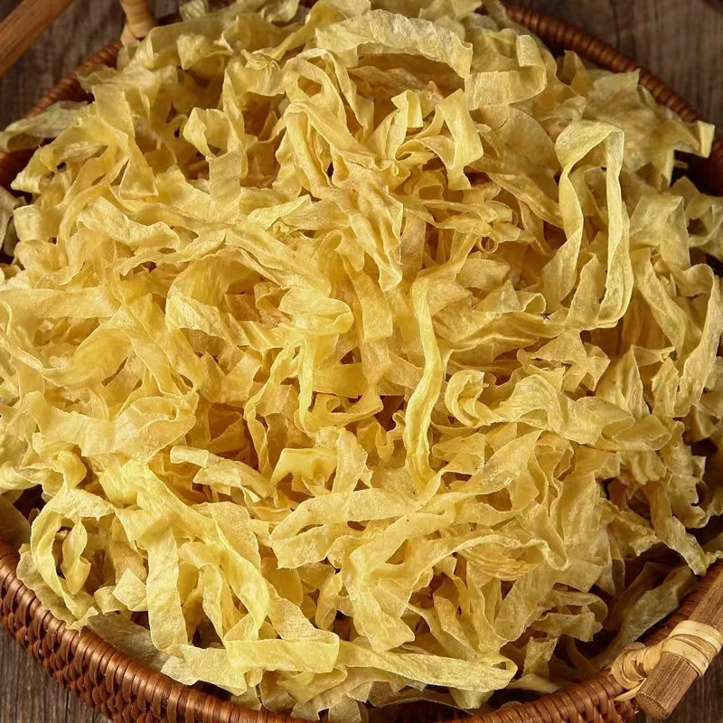 干豆皮无盐粒油豆皮豆腐皮干货商用凉拌菜干豆丝豆油皮豆皮丝大豆
