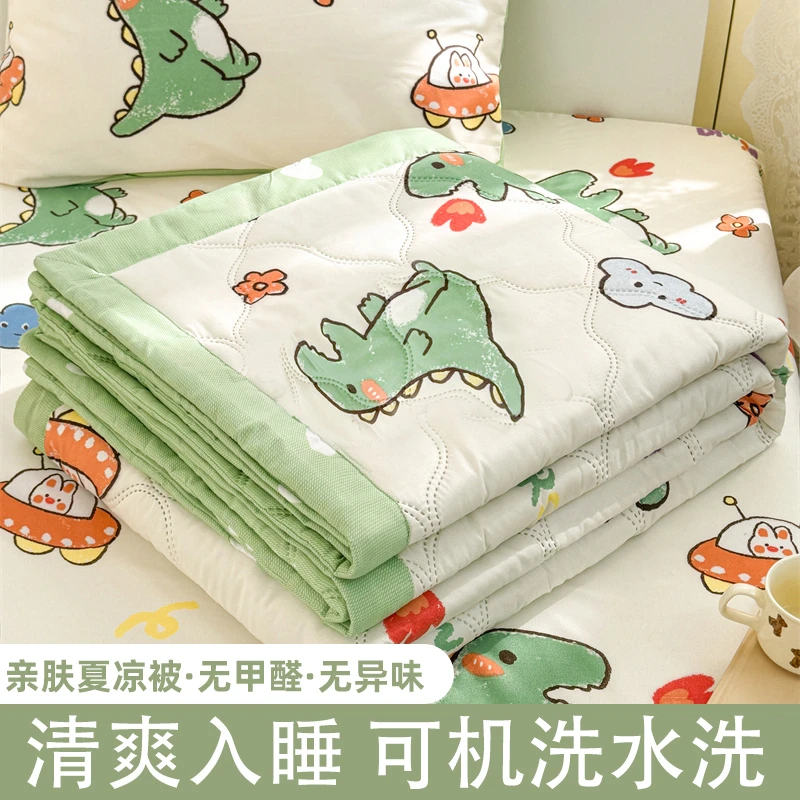 儿童午睡空调被夏凉被夏季可机洗夏天被子单人幼儿园2024新款夏被