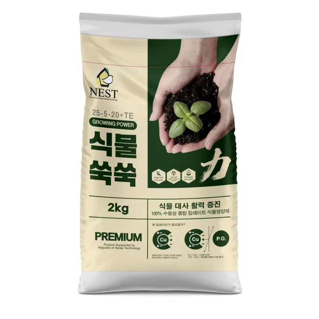 韩国nest中量元素防早衰防冻耐病壮颗高氮高钾增强耐病水溶叶面