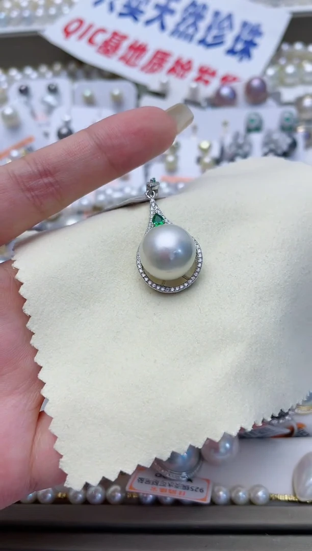 【闪购商品】海水珍珠颈饰银S925镶嵌W148