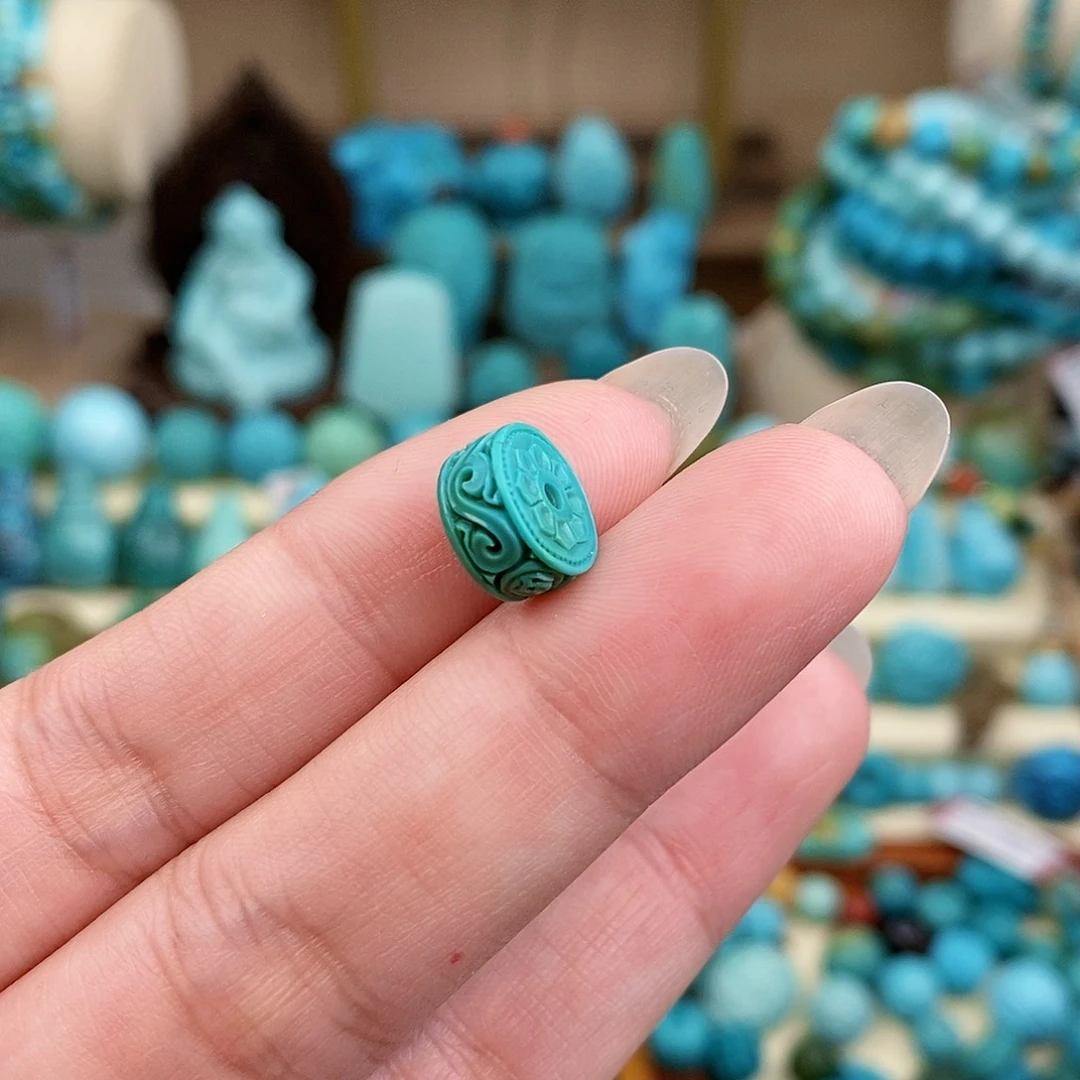 绿松石珠宝奇石未镶嵌