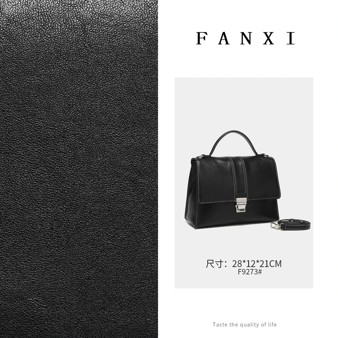 FANXI凡喜高级轻奢百搭时尚潮流气质手提包F9273黑色