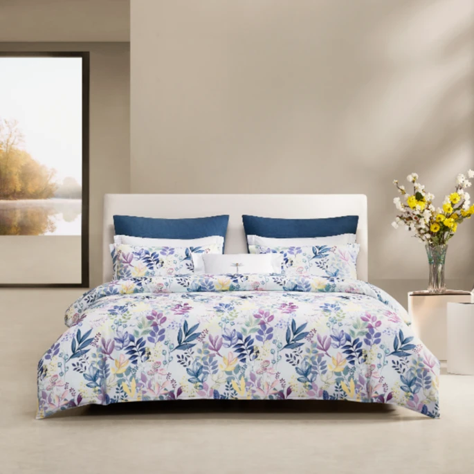 梦洁棉印花四件套：绮梦森林