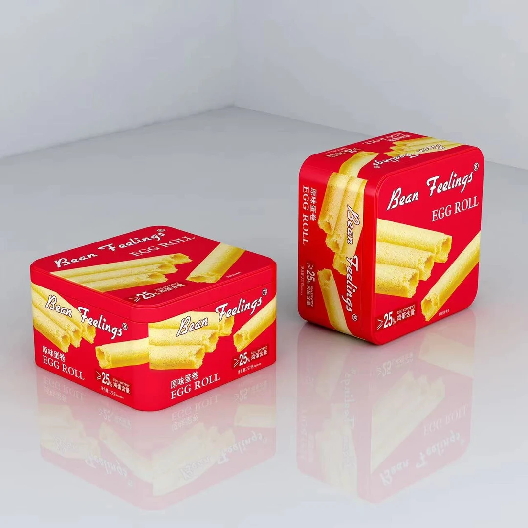 【扶摇新粉专属 蛋卷 新货】Bean feelings原味蛋卷222g年货礼盒