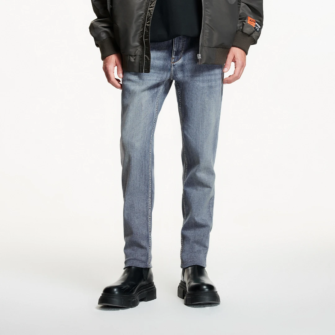 【小店专属】杰克琼斯春新款男款裤子修身牛仔裤百搭显瘦弹力舒适