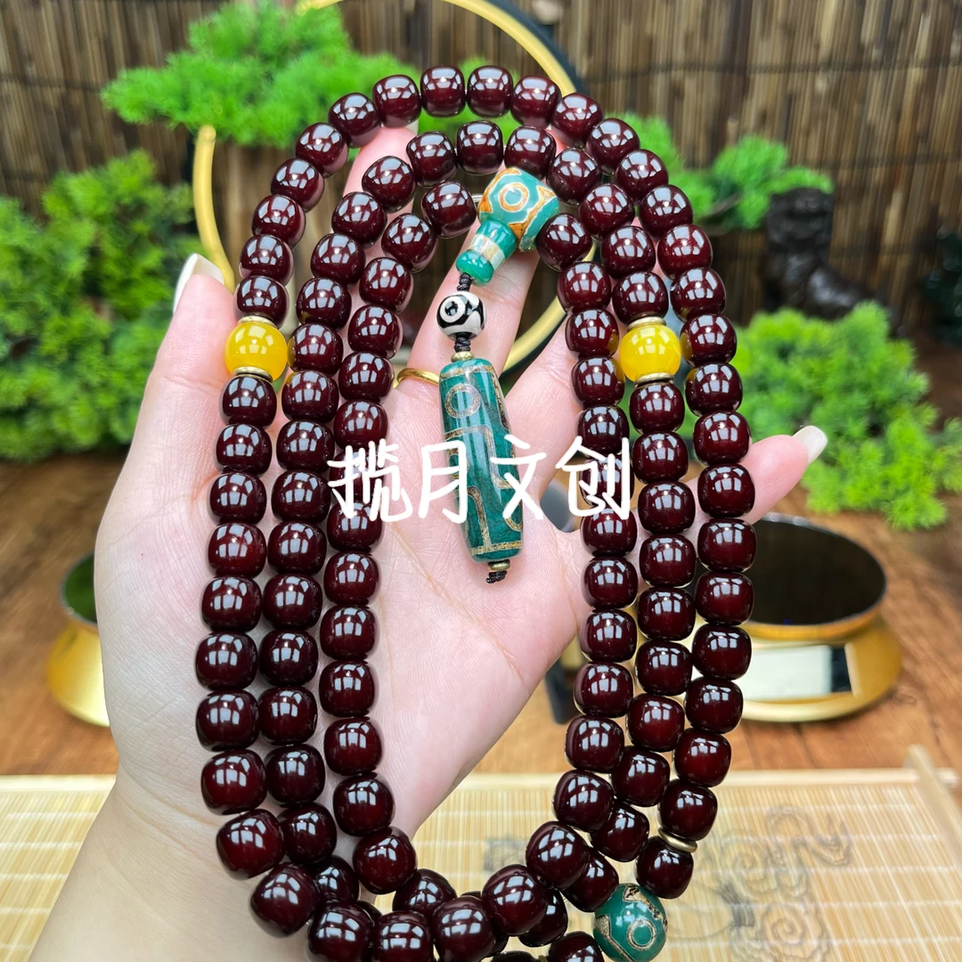 1.0 108颗菩提脖挂+配饰【1331】