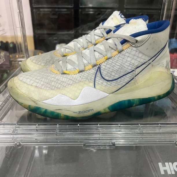 kd12白蓝/42.5码/原底/气垫饱满/货号AR4230-100/中古