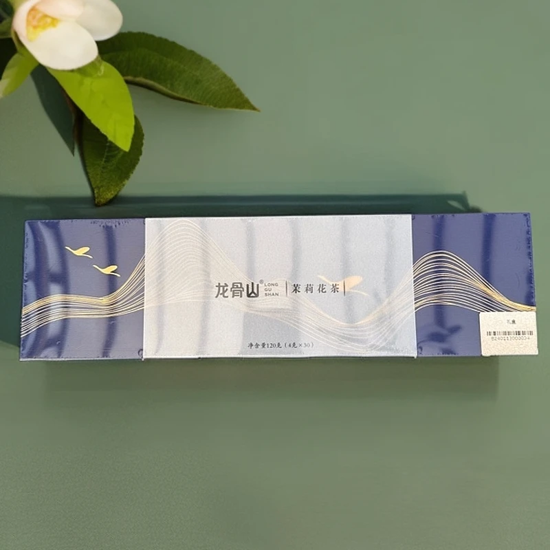 龙骨山明前高山茉莉花茶-礼盒礼袋茶礼