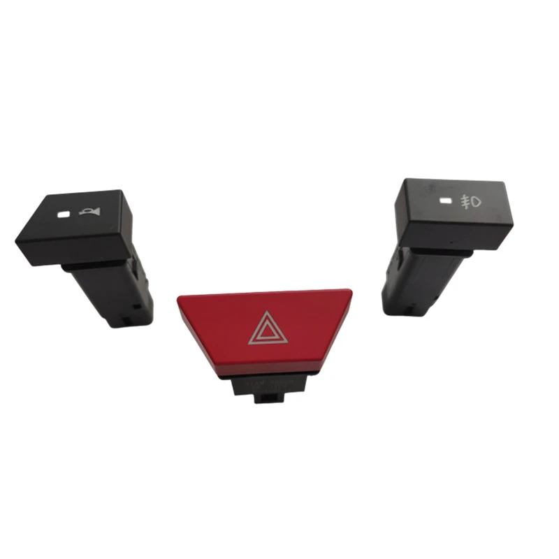 飞碟轻卡配件  五征奥驰X6V6D6雾灯 危险警报开关 喇叭转换开关