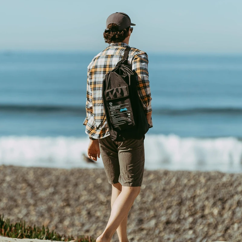 扎实耐磨牛津面料耐磨户外休闲便携束口收纳简约单肩斜挎包S31