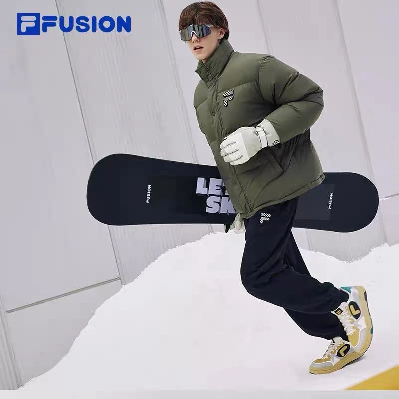 FILA/斐乐23年冬保暖潮流外套运动宽松百搭加厚羽绒服T11U343904