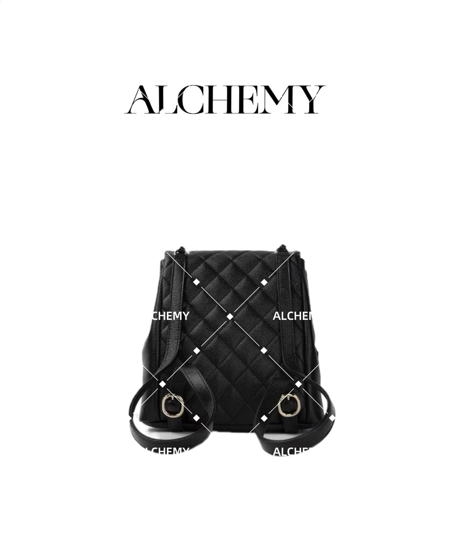 ALCHENY 2024新款  真皮女包  青蛙双肩包