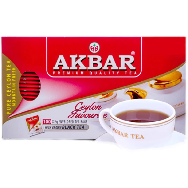 AKBAR斯里兰卡原装进口口感温醇高山锡兰红茶