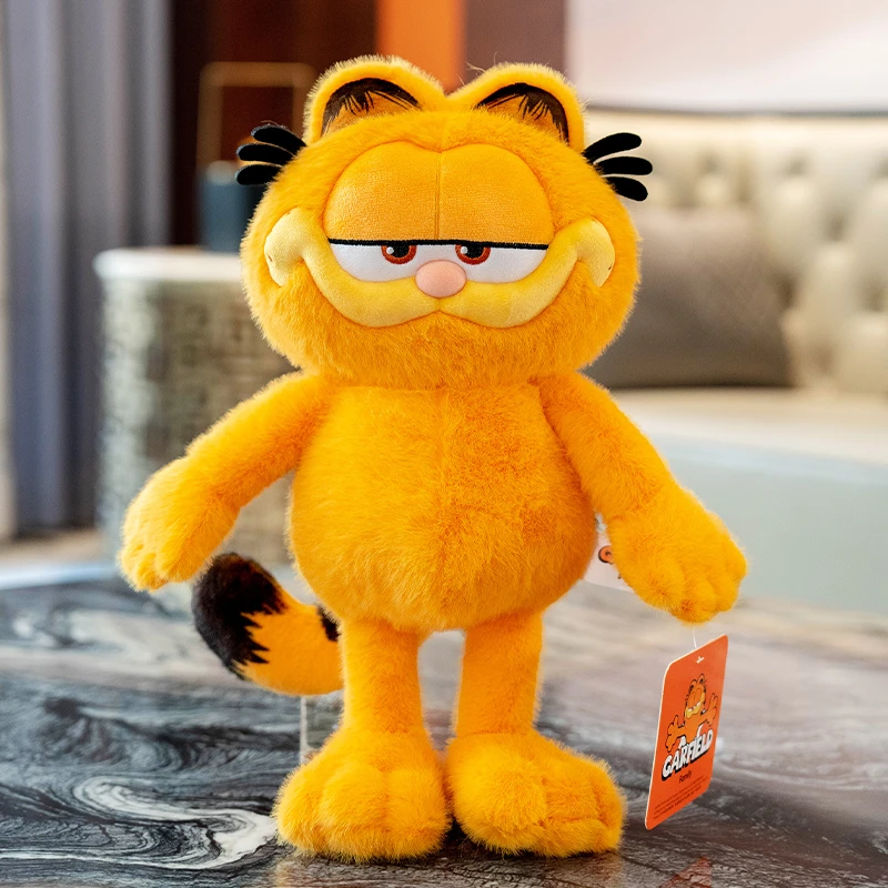 柔软加菲猫家族公仔抱枕毛绒玩具大号猫咪男女孩沙发床上陪伴搭子