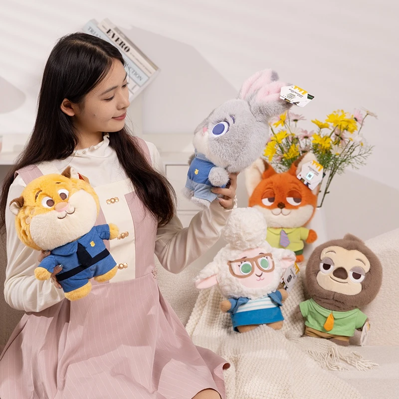 疯狂动物城萌糖系列可爱朱迪兔子玩偶狐狸尼克树懒男女孩生日礼物