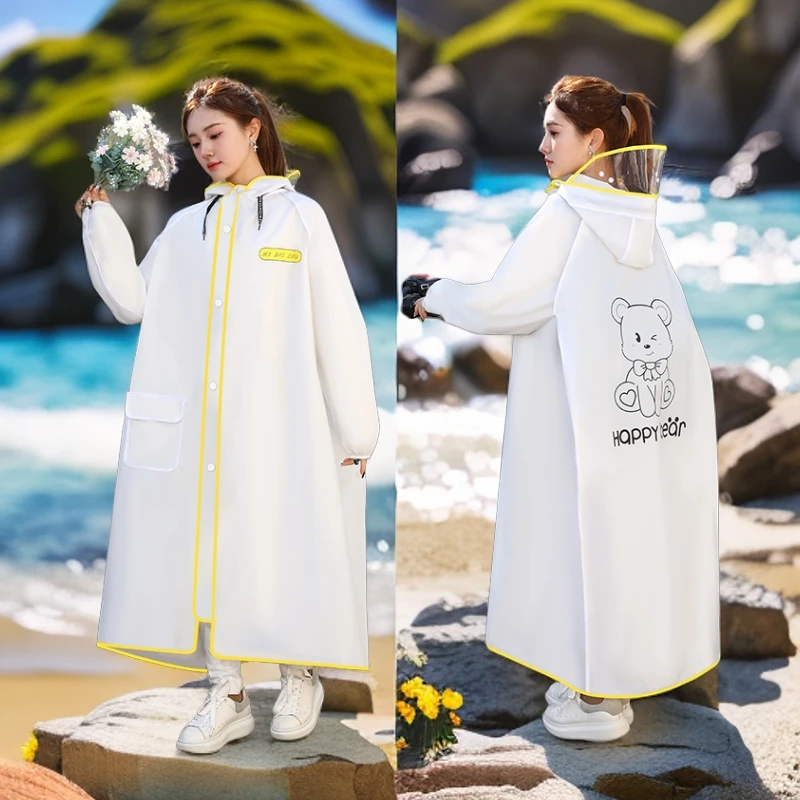 电动车雨衣女款长款单人男电瓶摩托车带袖全身防暴雨骑行专用雨披