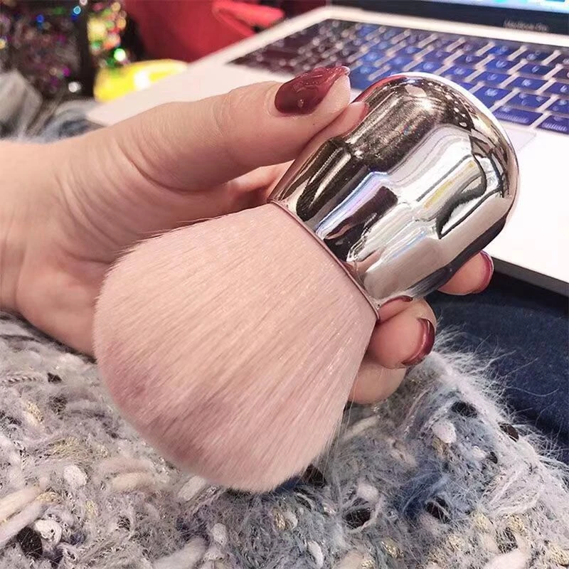 蘑菇头定妆粉刷散粉刷超级大号柔软腮红刷美甲灰尘刷蓬松化妆刷子