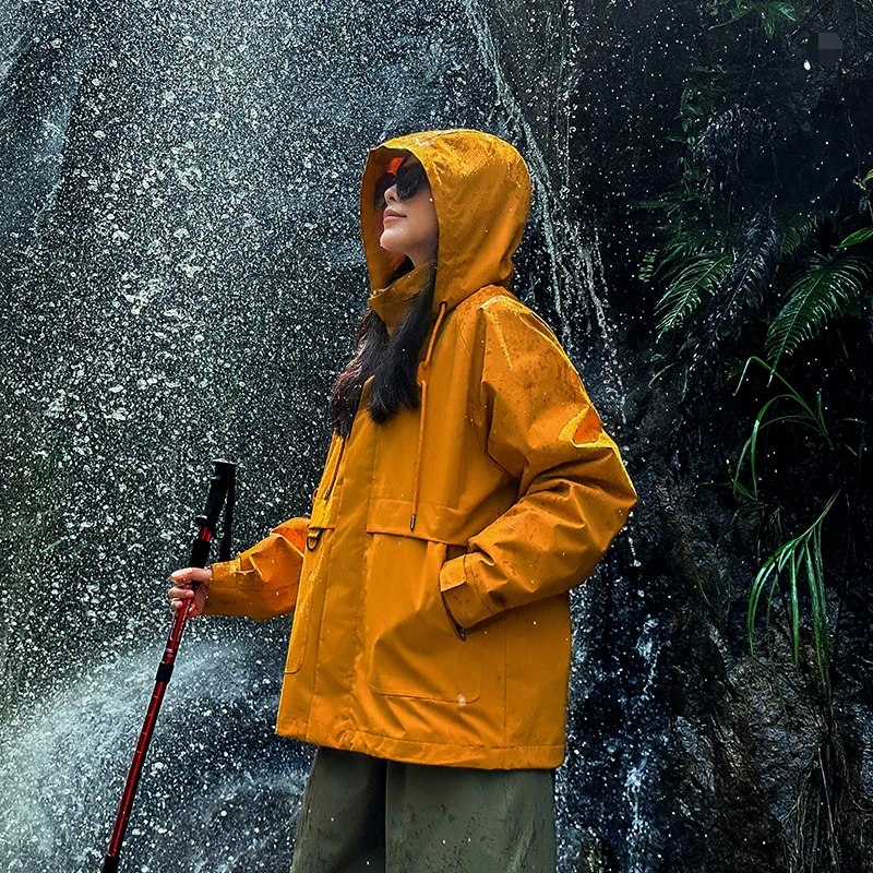 【SEKL深克】黄亦玫同款三合一冲锋衣秋冬户外外套防水情侣情侣连帽