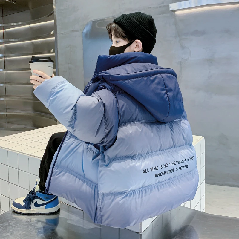 男童棉服外套冬季2024新款儿童装加厚冬装棉衣男孩韩版帅气面包服
