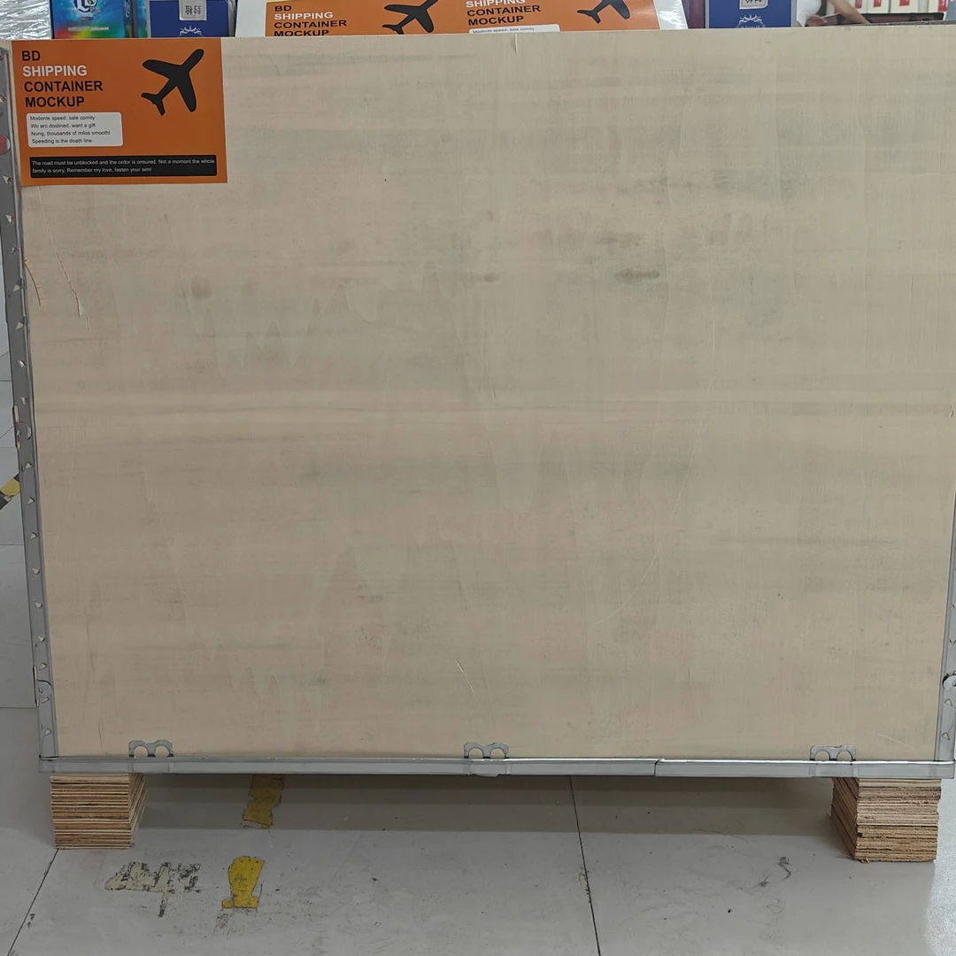 铁扣飞机标大木箱