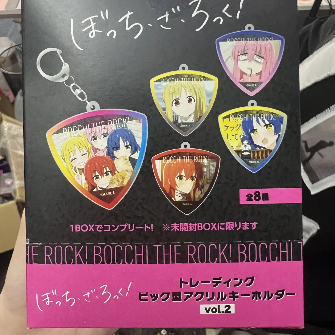 【千羽轩】武士道 【动画 孤独摇滚!】拨片型亚克力钥匙扣 vol.2(盒）