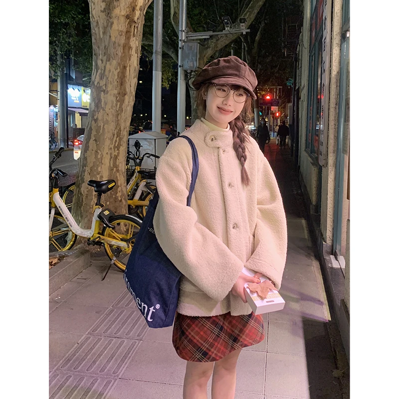 银河汽水“棕日波尔图”立领外套女