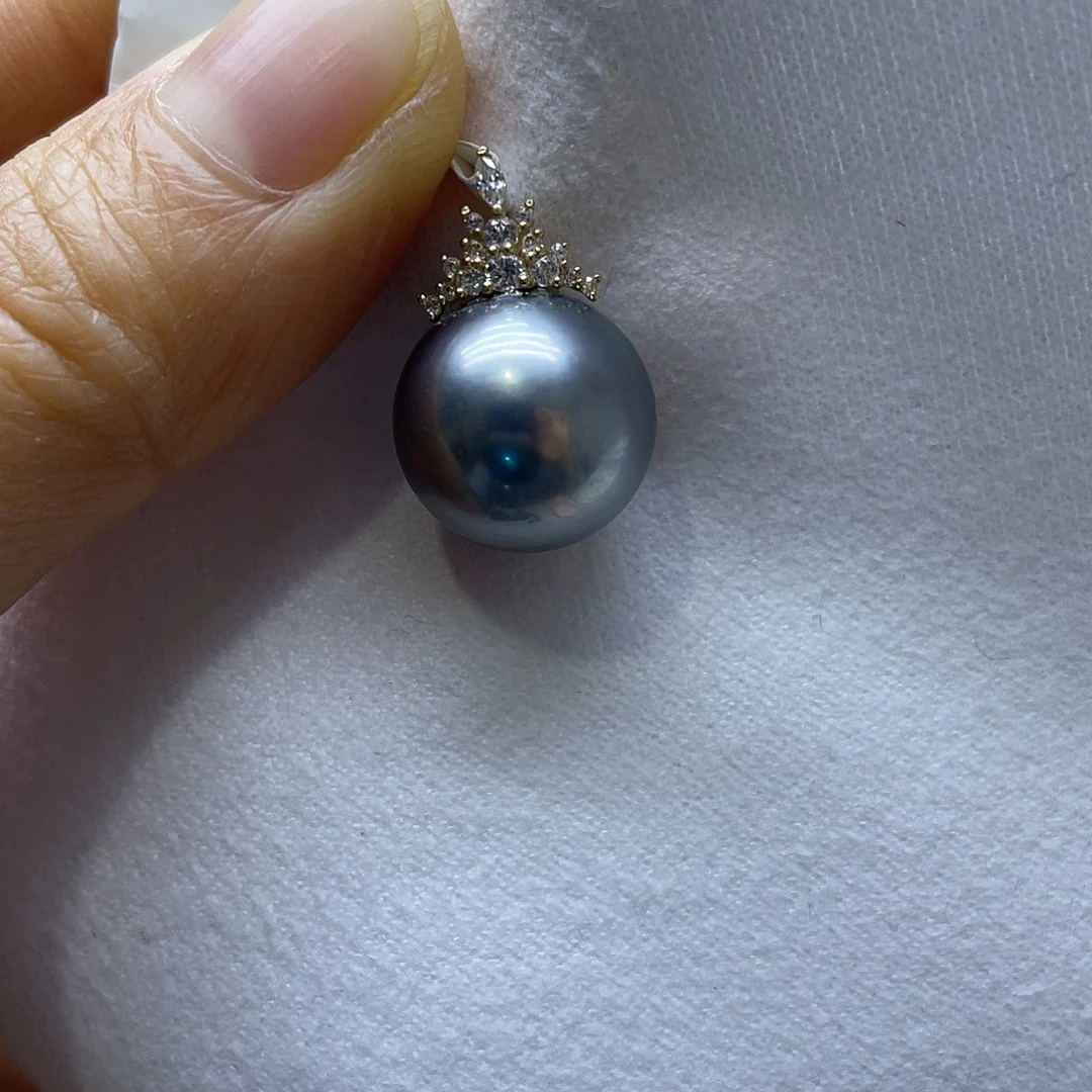 海水珍珠颈饰18K金镶嵌