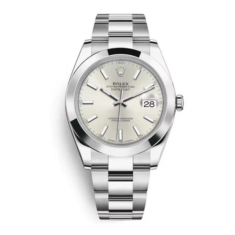 全新未使用 Rolex/劳力士 126300日志/银盘/表径41/参考公价67900