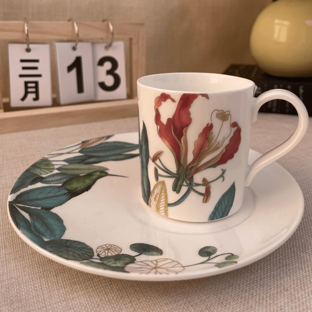 唐甄选·唯宝繁花咖啡杯碟
