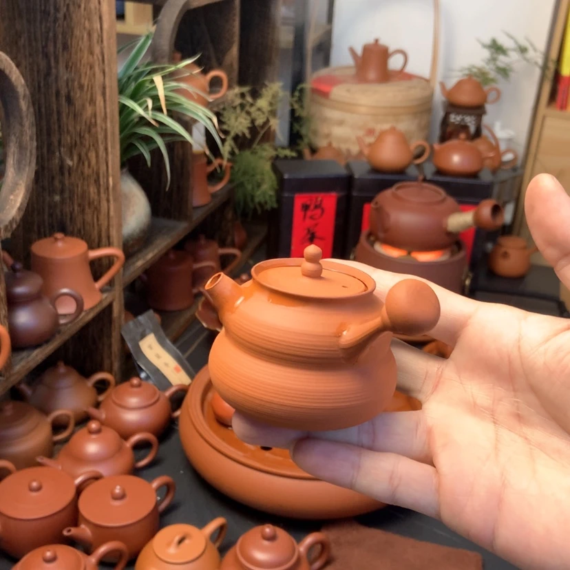 【闪购商品】朱泥壶