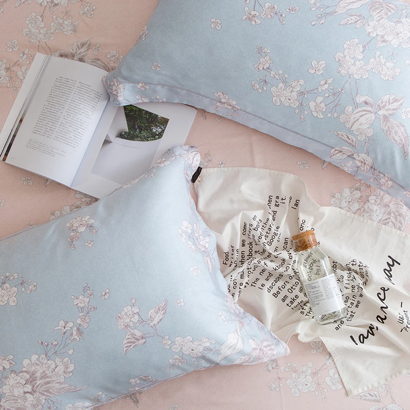 关注下单！粉丝福利！莱赛尔天丝植物纤维单人枕套2只一对装48x74cm