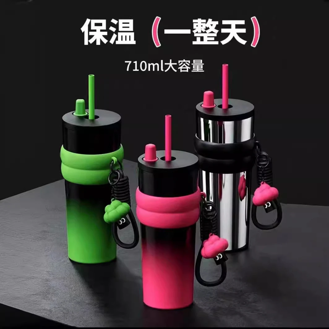 新款汽车杯316不锈钢保温杯户外便携咖啡杯运动高颜值保温杯冰霸