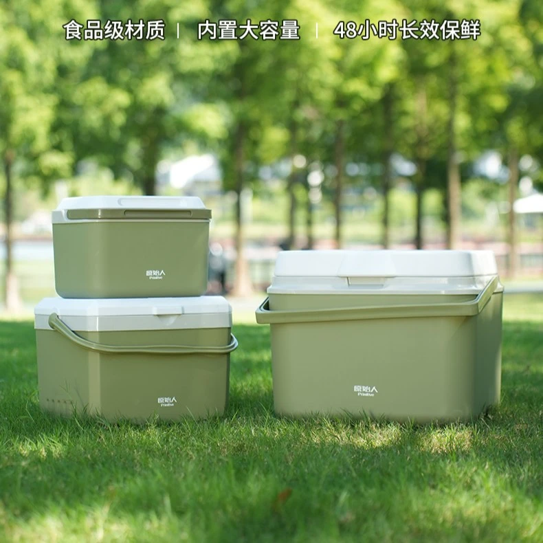 【原始人松鼠保温箱】商用露营车载保冷冰桶家用钓鱼小型便携式冰箱
